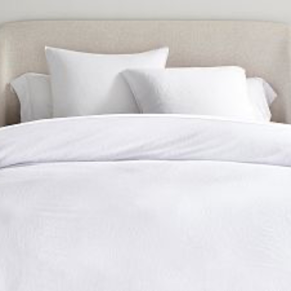 PB Dream Brushed Organic Cotton Full/Qn Duvet Cover and Matching Standard Shams